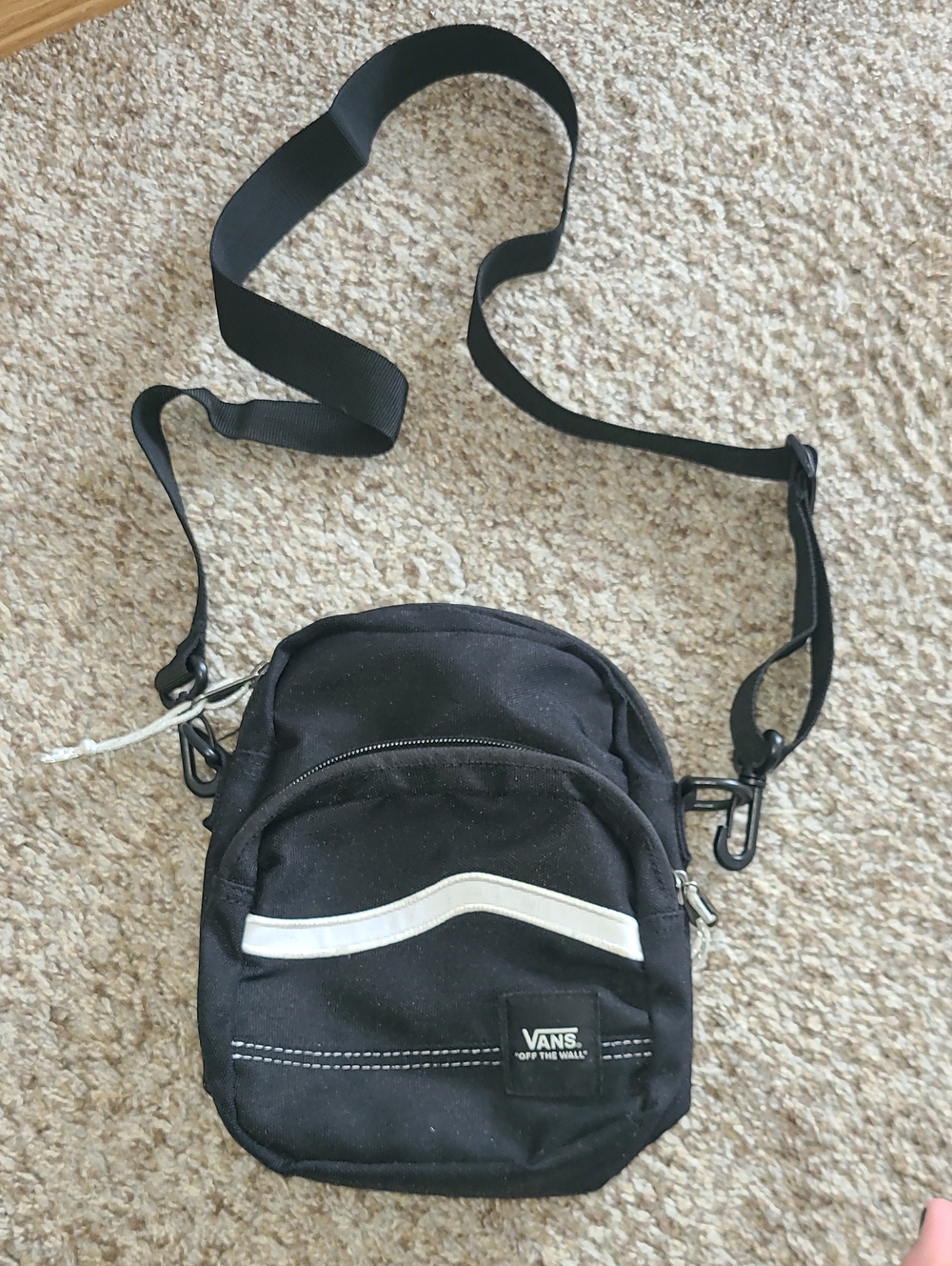 Vans Black Crossbody Shoulder Bag